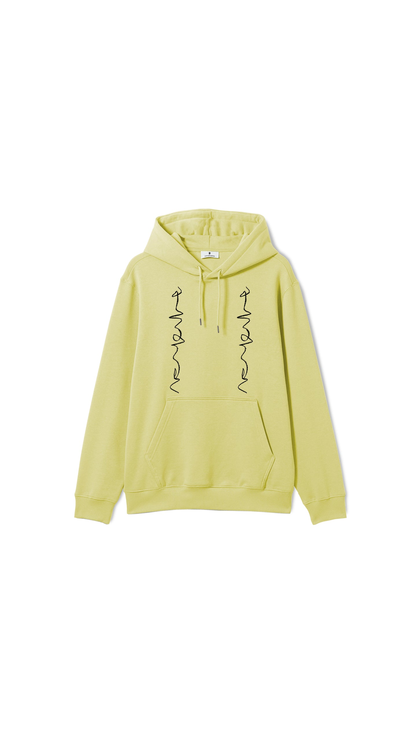 Crayon Chain Hoodie - Yellow