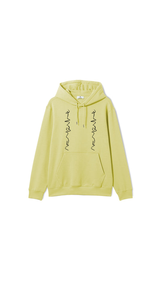 Crayon Chain Hoodie - Yellow