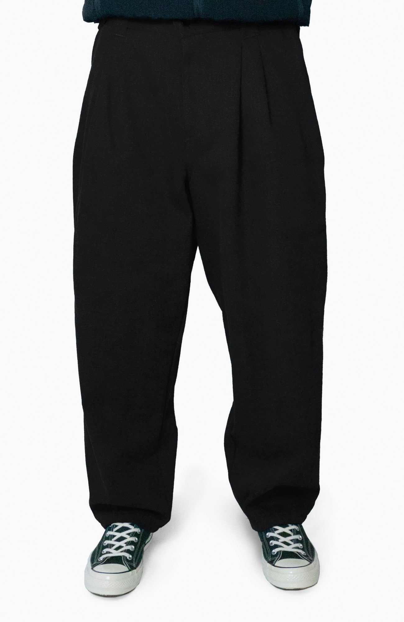 Balloon Pant - Black denim