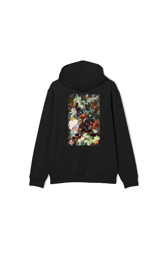 Flower Hoodie - Black