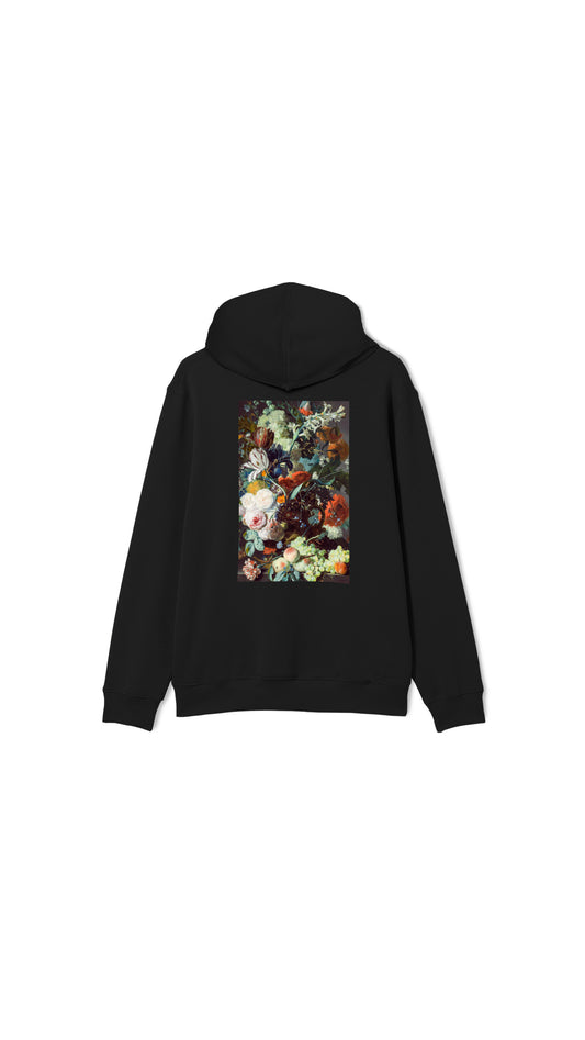 Flower Hoodie - Black