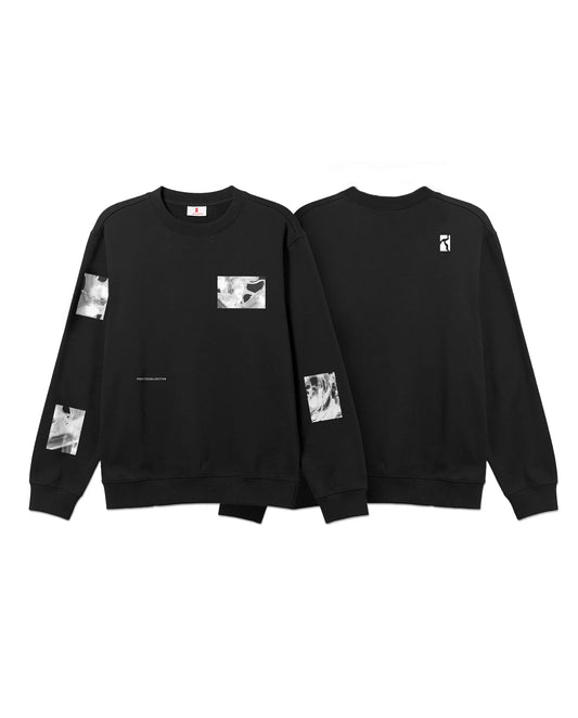 Fluid Crewneck Sweater - Black