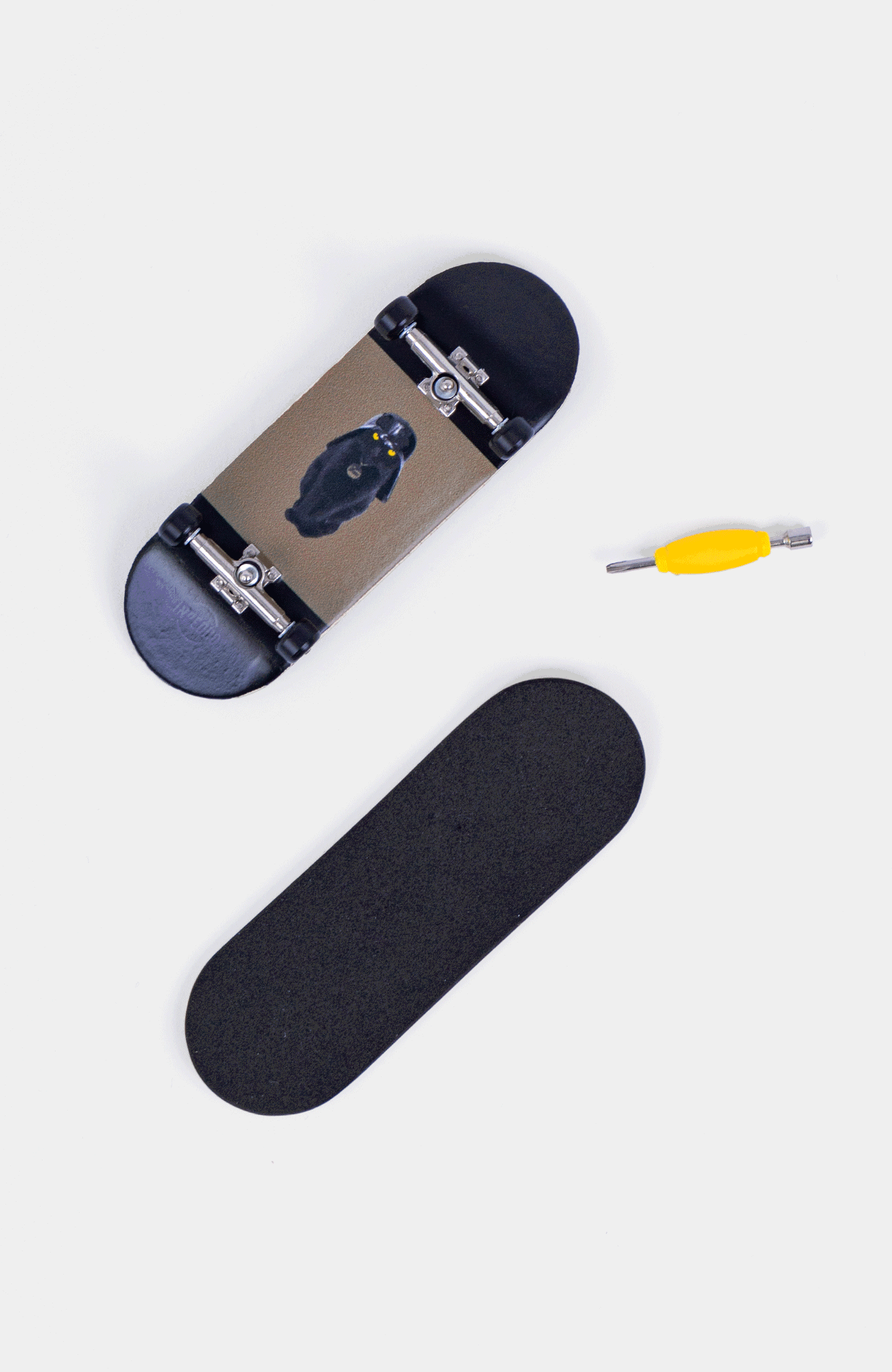 Fingerboard Compl., Black Carpet - 33.5mm