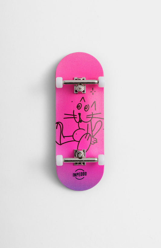 Fingerboard Compl. 3rd Gen, BOOZE CAT - 34mm