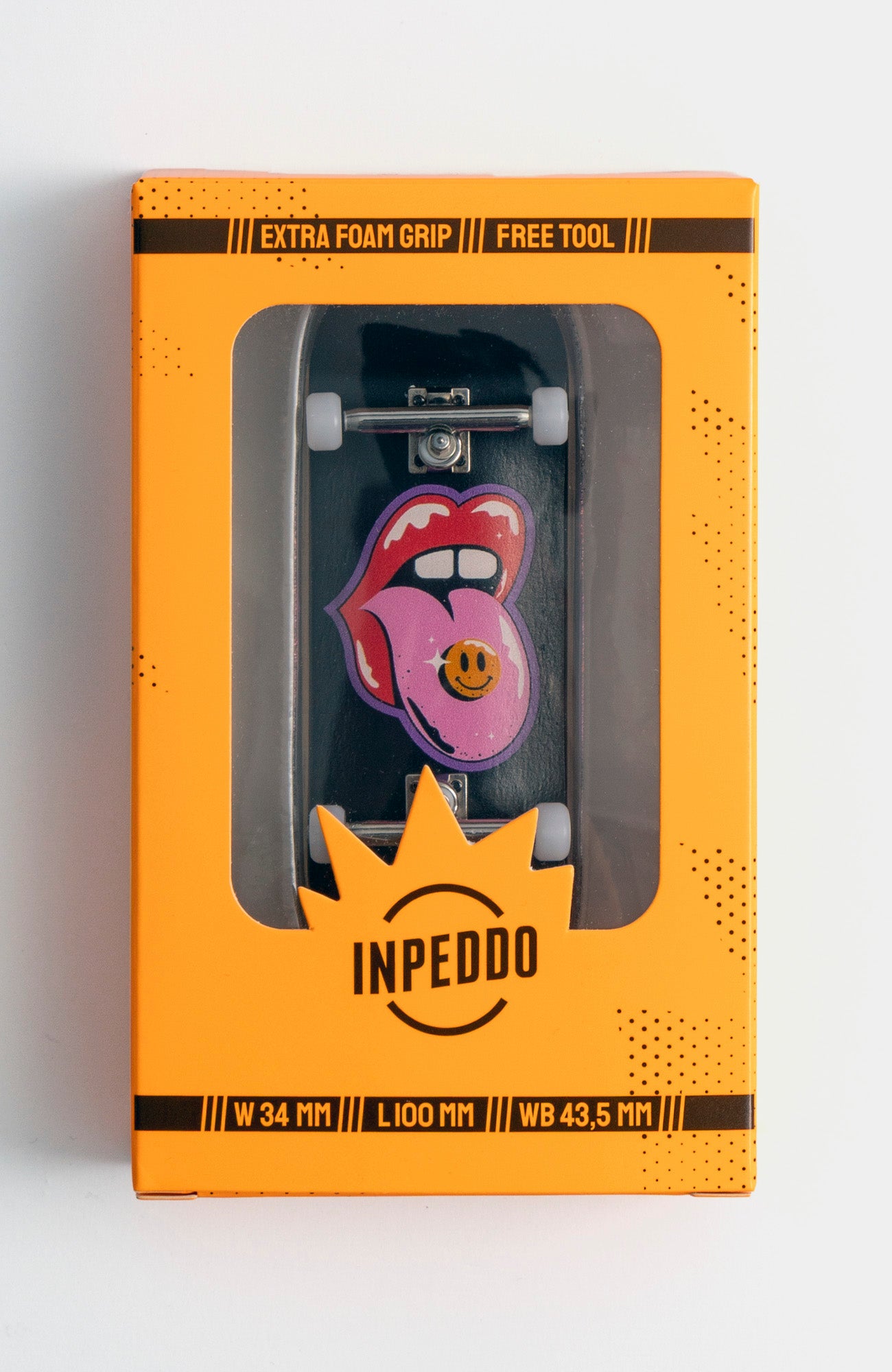 Fingerboard Compl. 3rd Gen, HAPPY MOUTH - 34mm