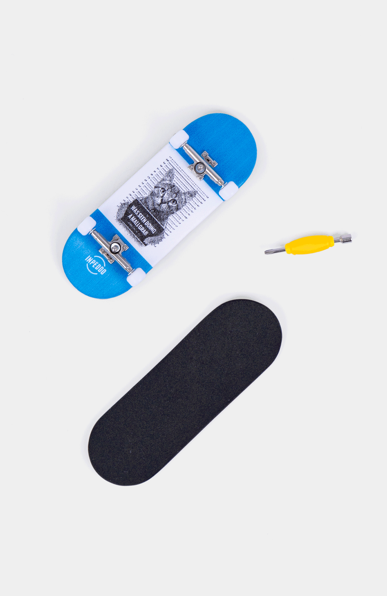 Fingerboard Compl., Black Carpet - 33.5mm