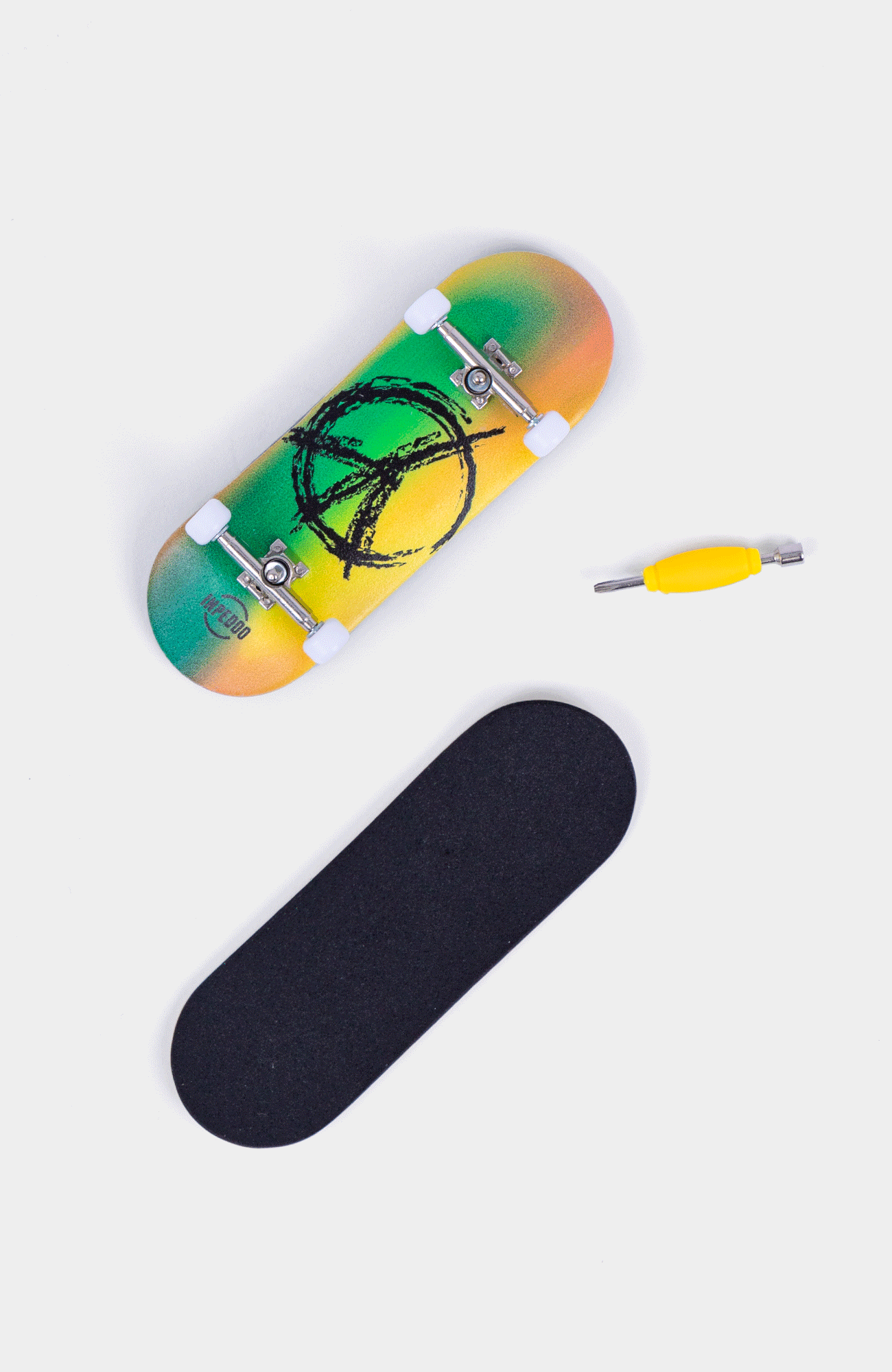 Fingerboard Compl. 2nd Gen, PEACE SIGN - 34mm