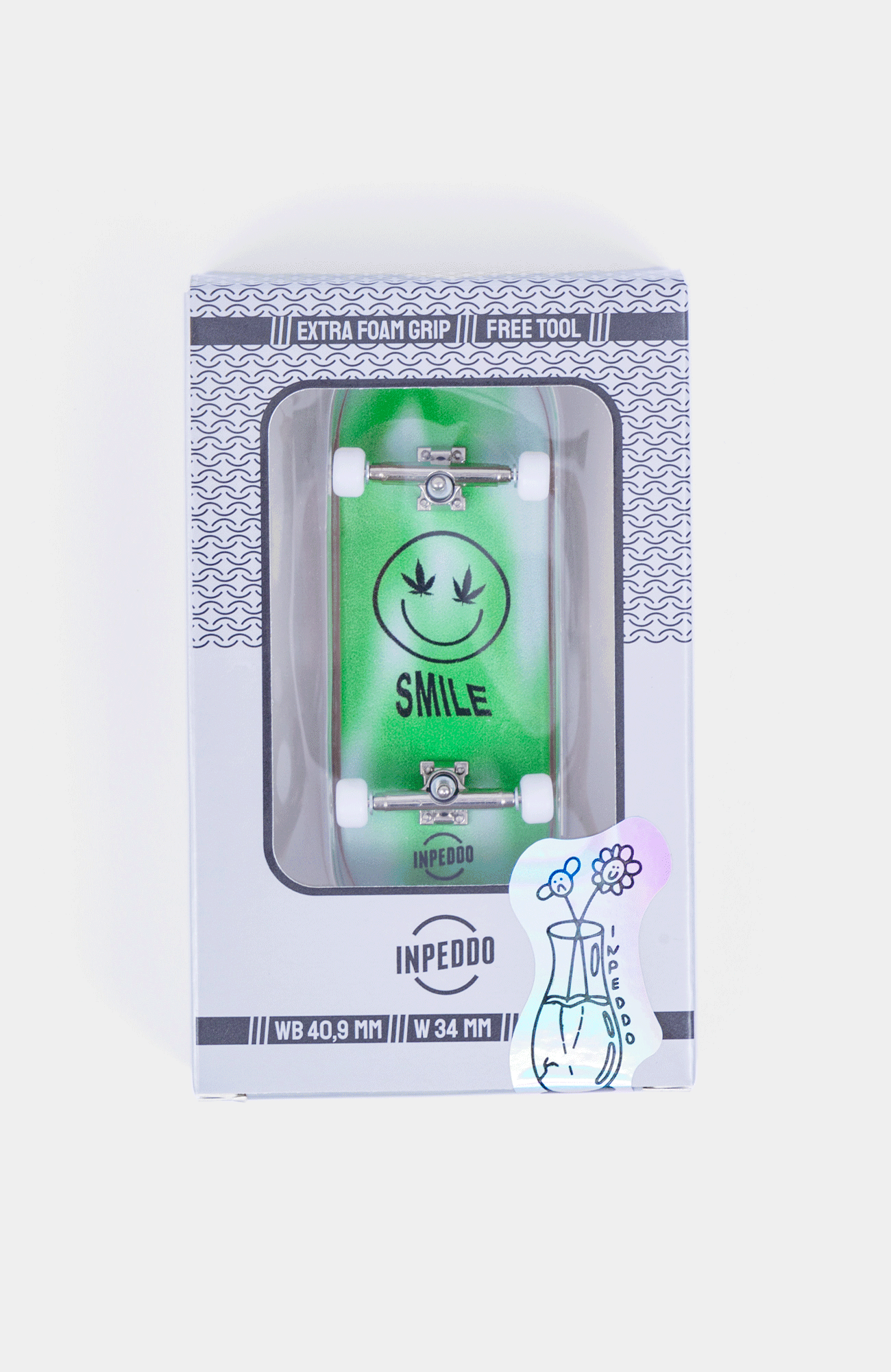 Fingerboard Compl. 2nd Gen, SMILE BRIGHT - 34mm