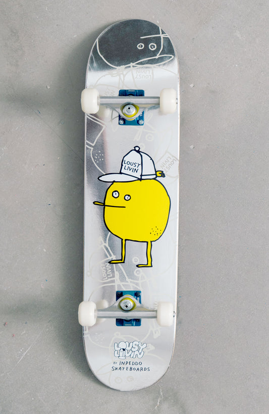 Lousy Livin Silver Lemon - Skateboard Prem Complete