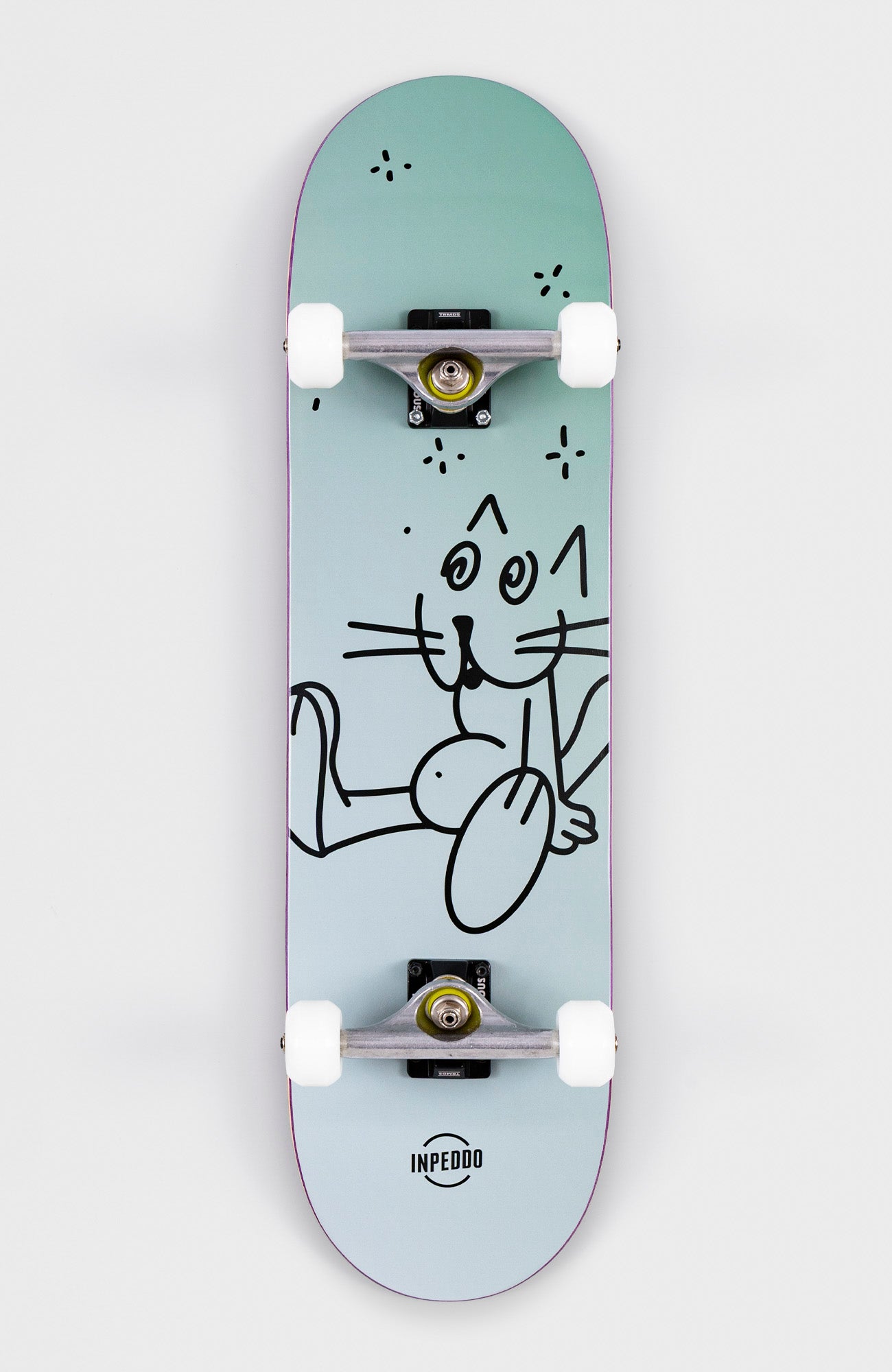 BOOZE CAT Grey - Mid-sizes complete