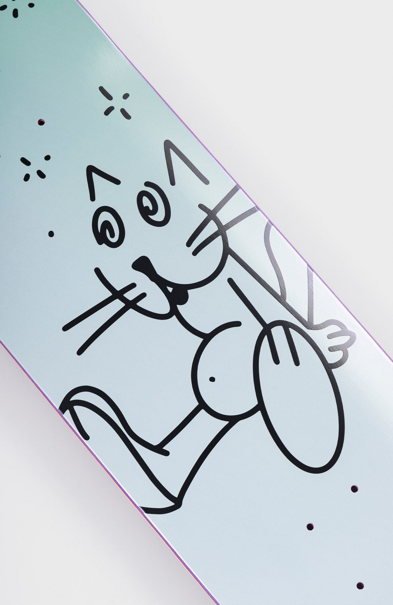 BOOZE CAT Grey - Mid-size deck