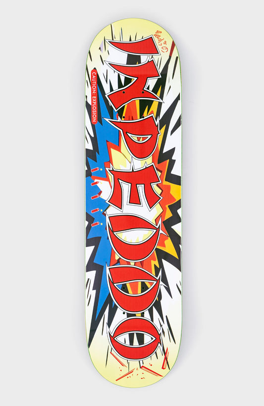 CAUTION: Explosion, twin tail