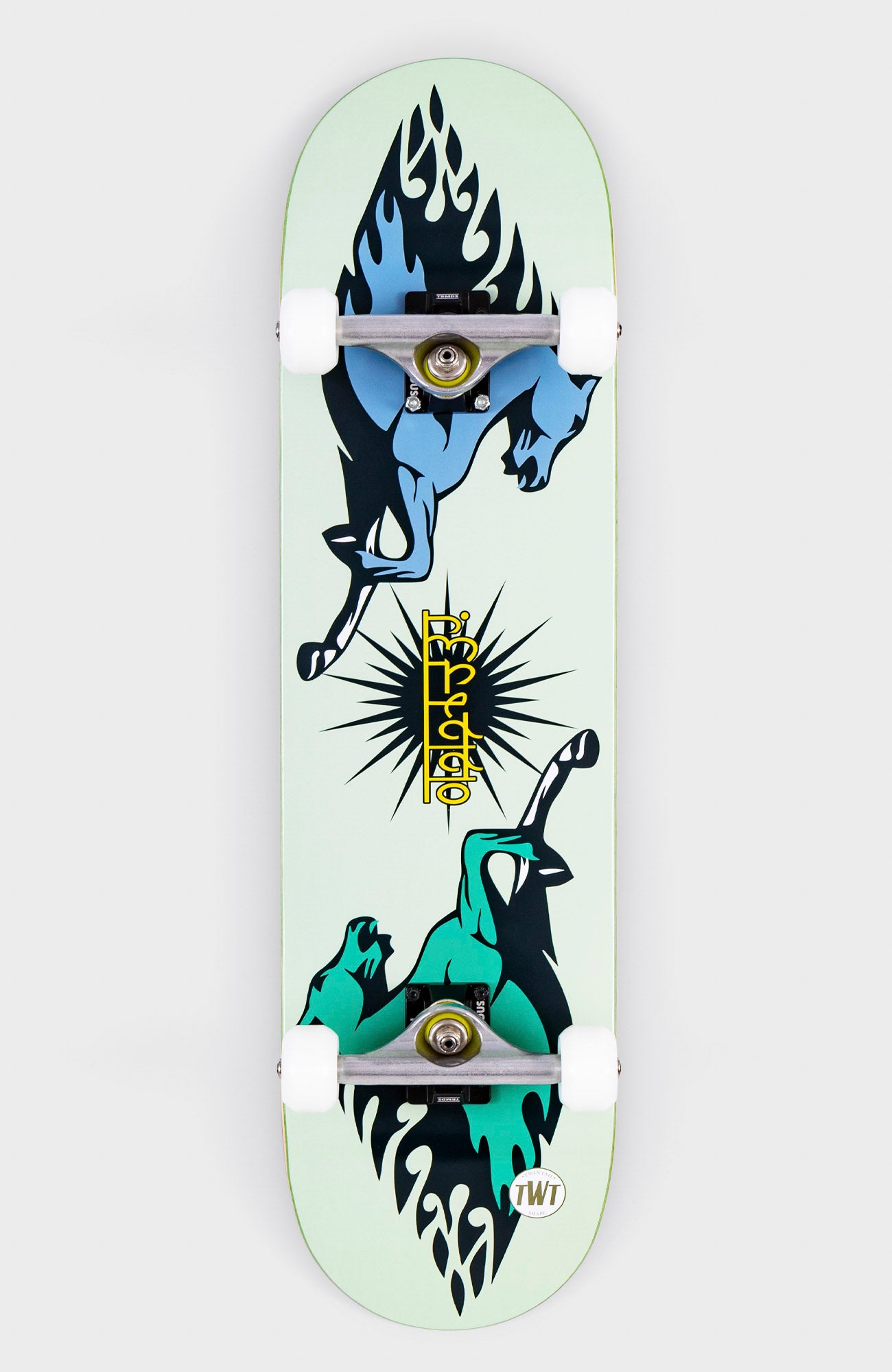 HORSES - twin tail - Skateboard Prem Complete