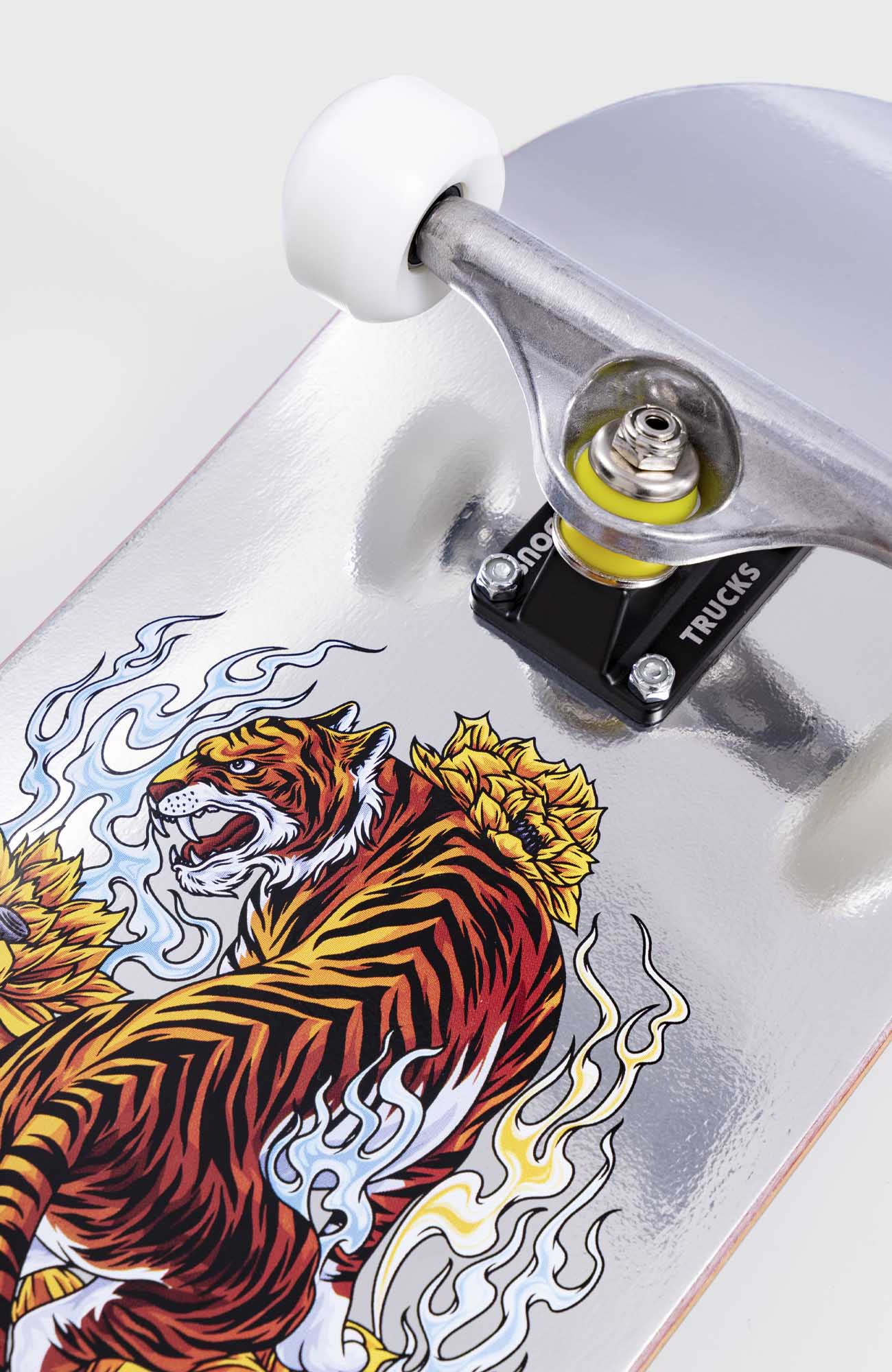 TIGER SILVER - Skateboard Prem Complete