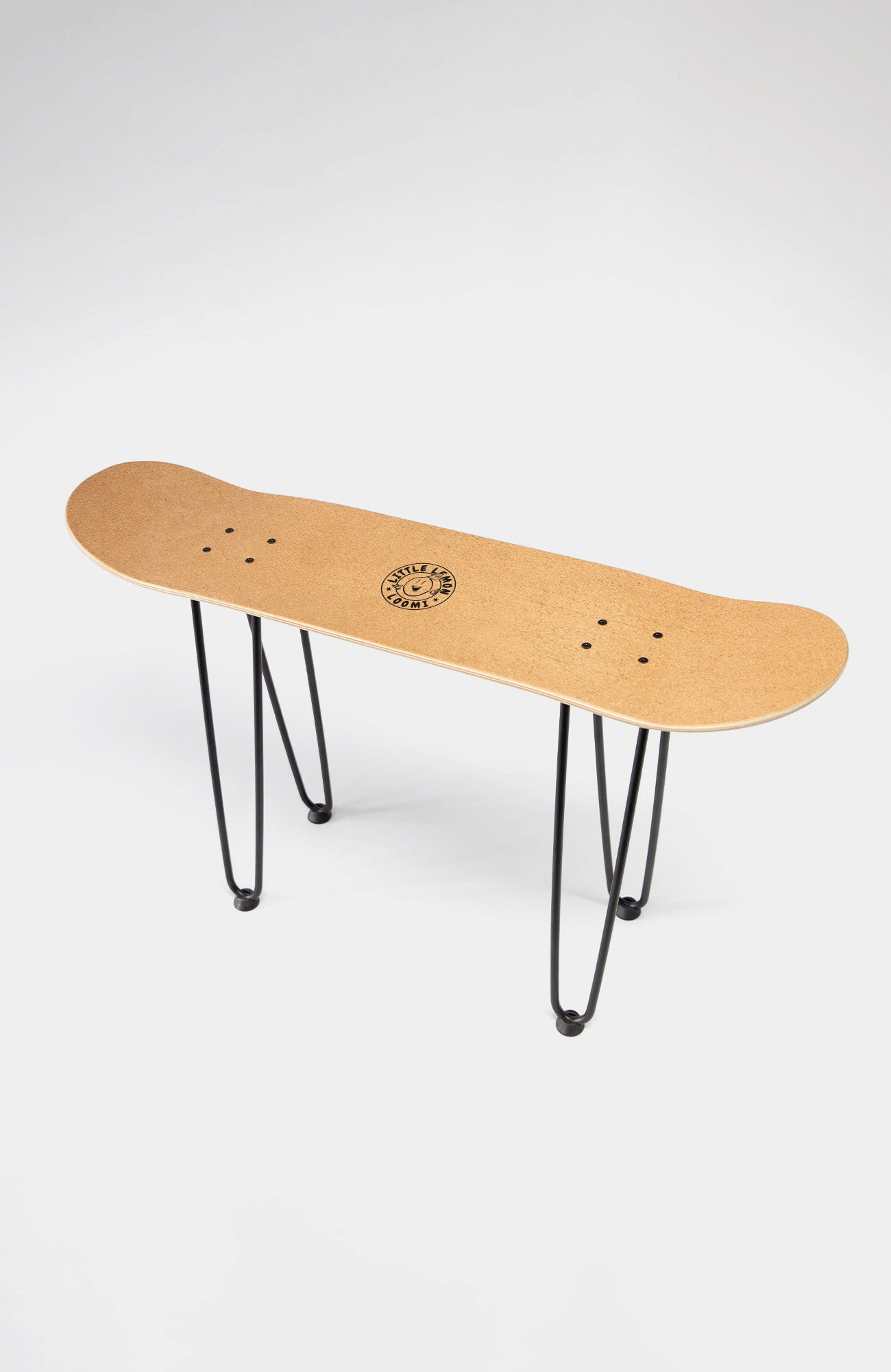 Skateboard Bench / Table, LOOMI, Corkgrip with engraving