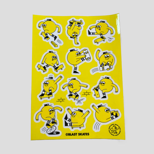 MASCOT STICKER SHEET