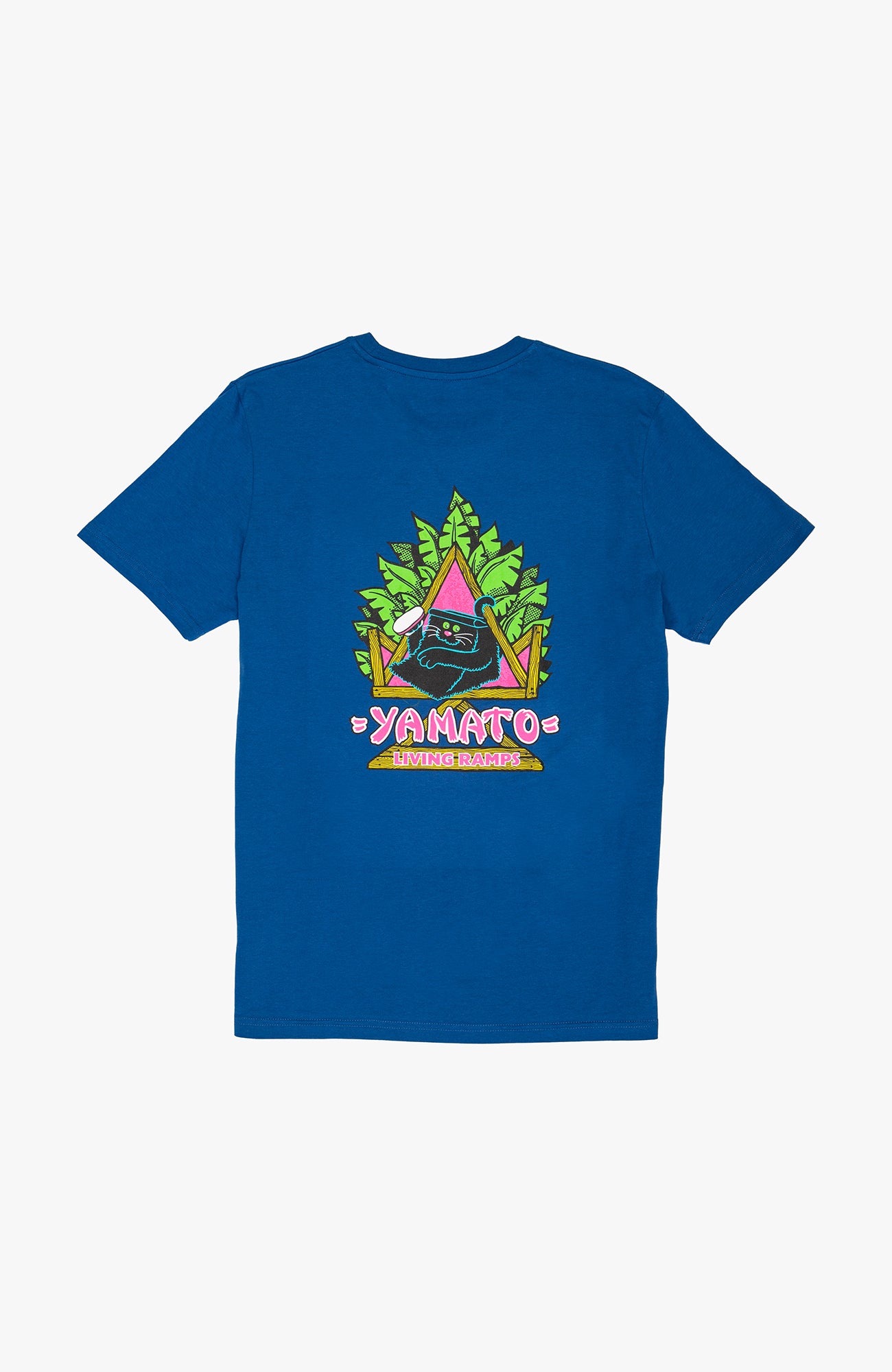 "Natas Ramp" T-Shirt - Ultra Marine Blue