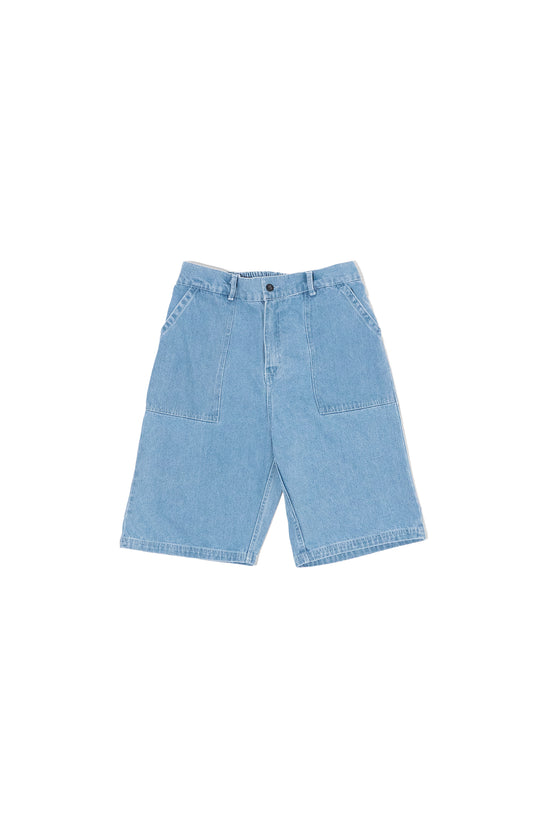 Painter Shorts, Light Denim