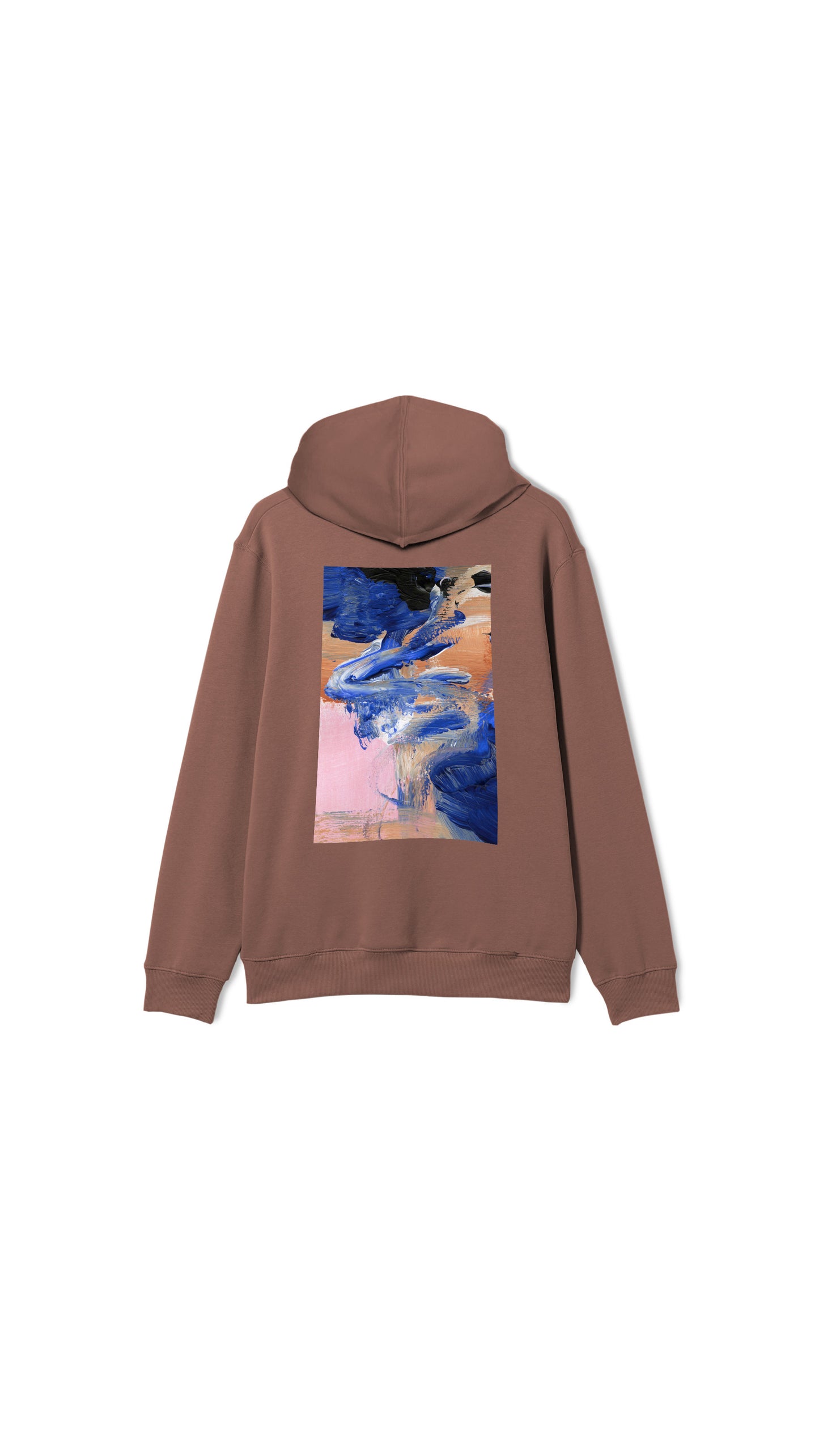 Painting Hoodie - Brown