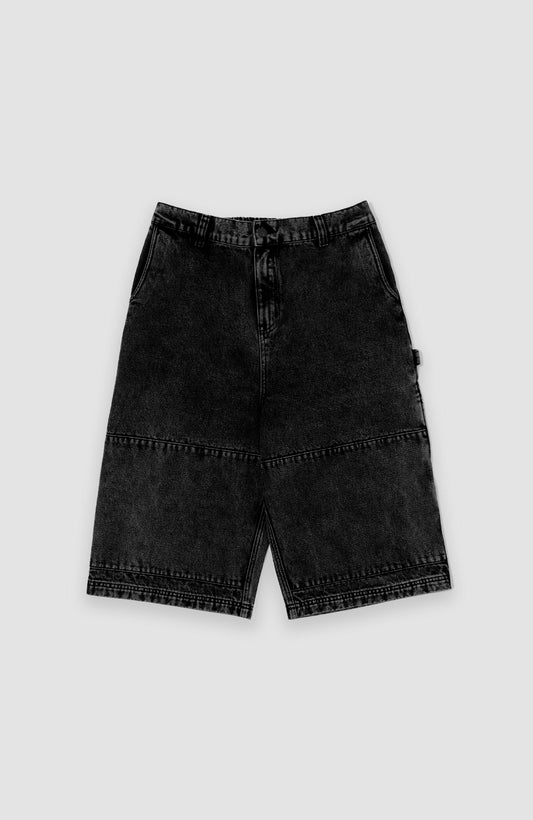 Sculptor Shorts -  Black Denim