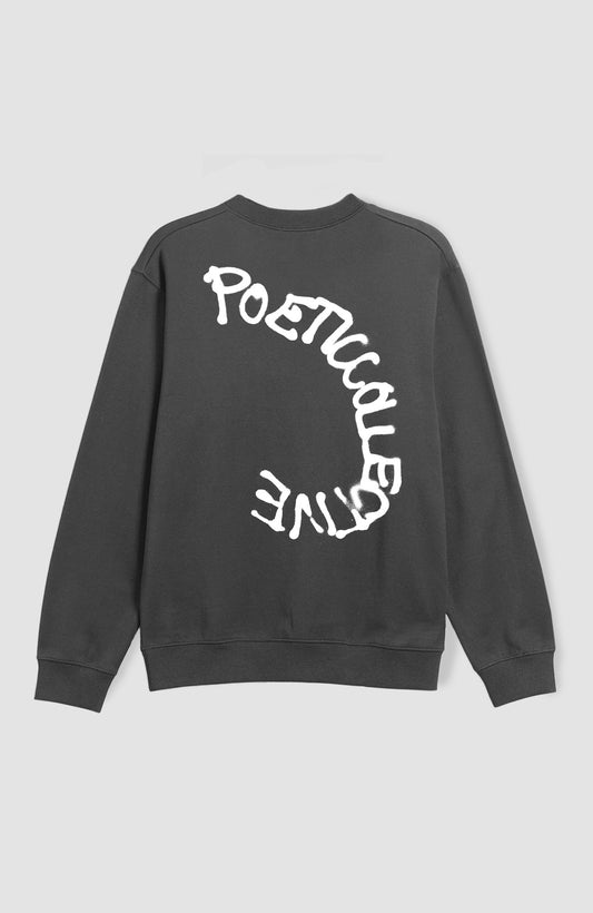 Spray Crewneck - Iron Grey