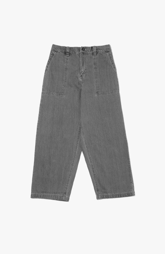 Painter pants - Gray Washed denim