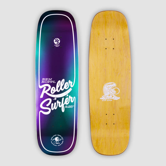 BEN KOPPL IRIDESCENT 'ROLLER SURFER' DECK