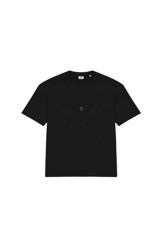 Rubber Patch T-shirt - Black