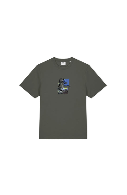 Skull T-Shirt - Khaki