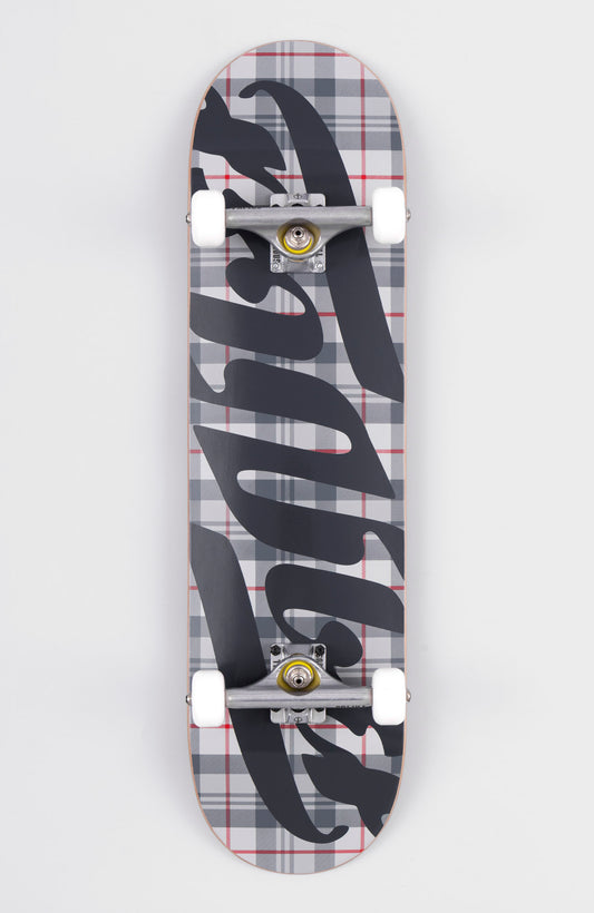 Plaid - Black, Twin Tail Skateboard Royal Complete
