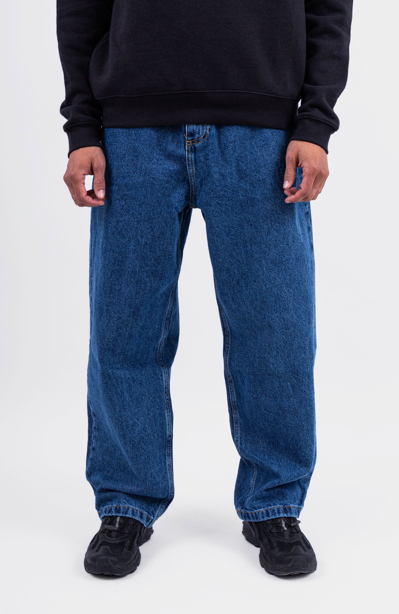 Denim Baggy Pant - Stone Blue