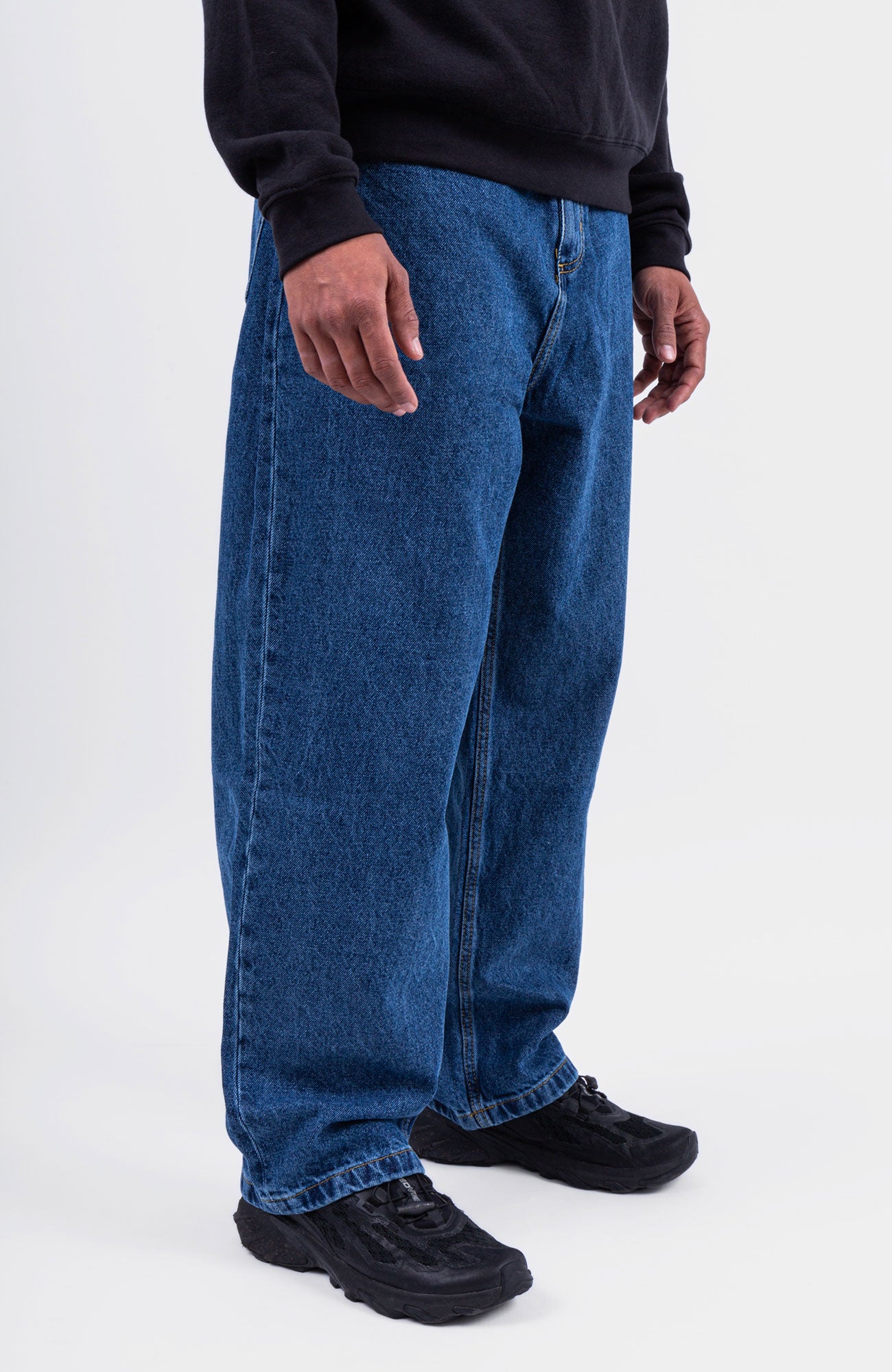 Denim Baggy Pant - Stone Blue