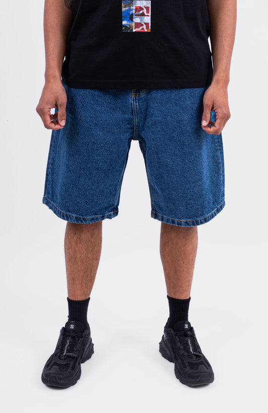 Denim Shorts - Stone Blue