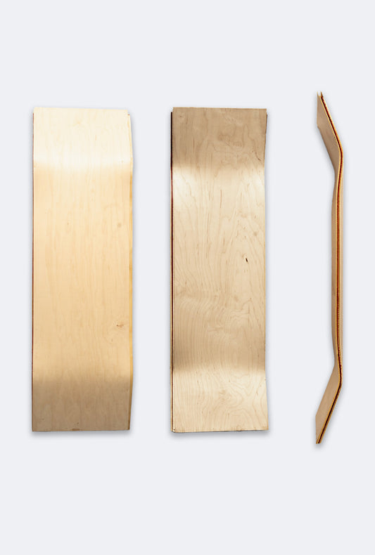 Raw Uncut Skateboard Blank Deck, 32" x 9"