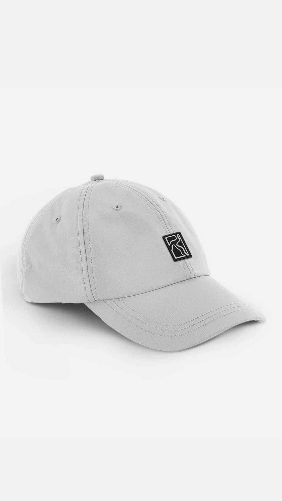 Rubber patch Active cap - Grey