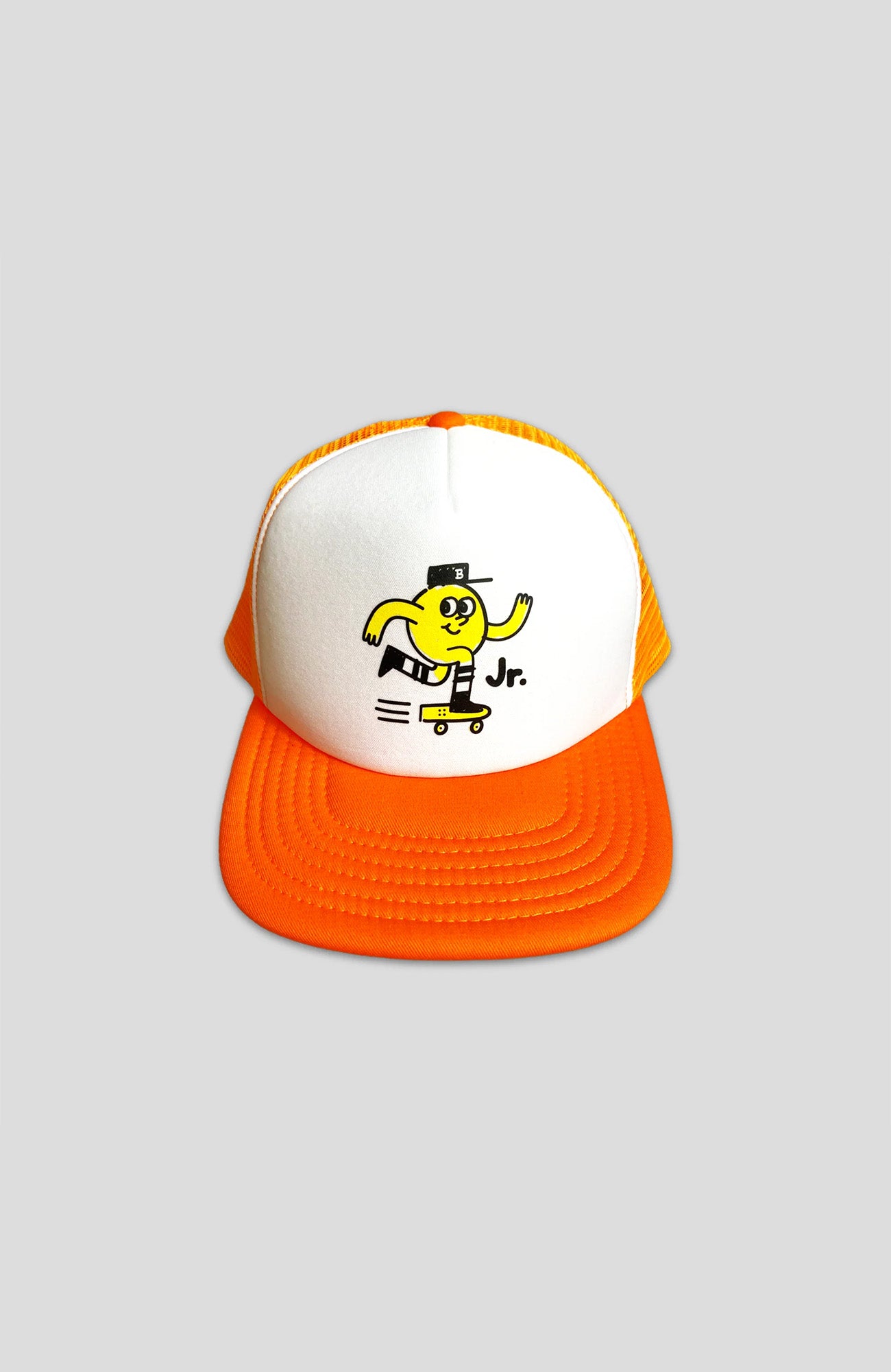 KID SIZED MESH HAT - Orange 