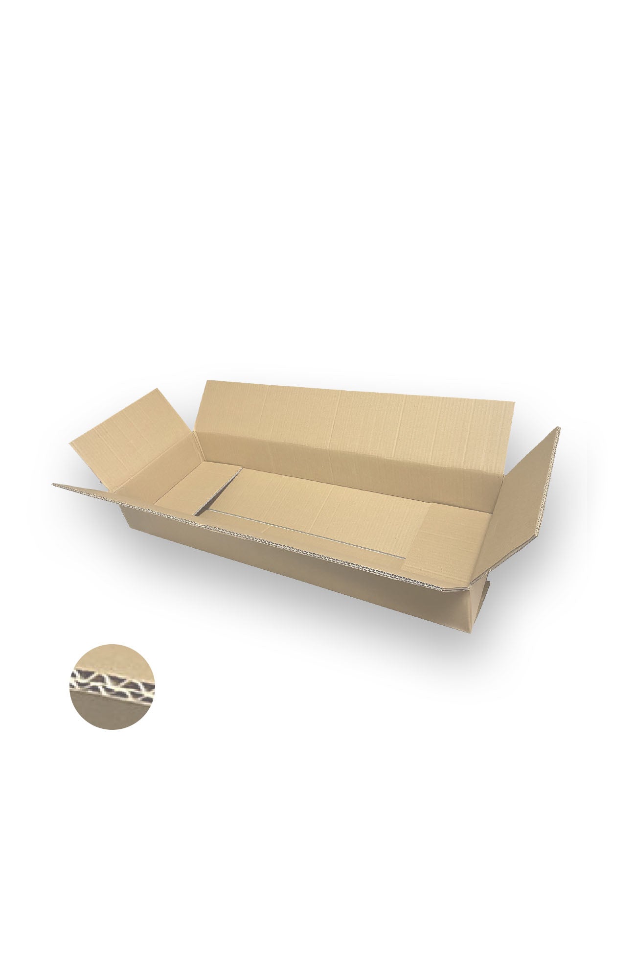 Cardboard Box for 1-3 Decks, 25 Stk, 840x270x100mm