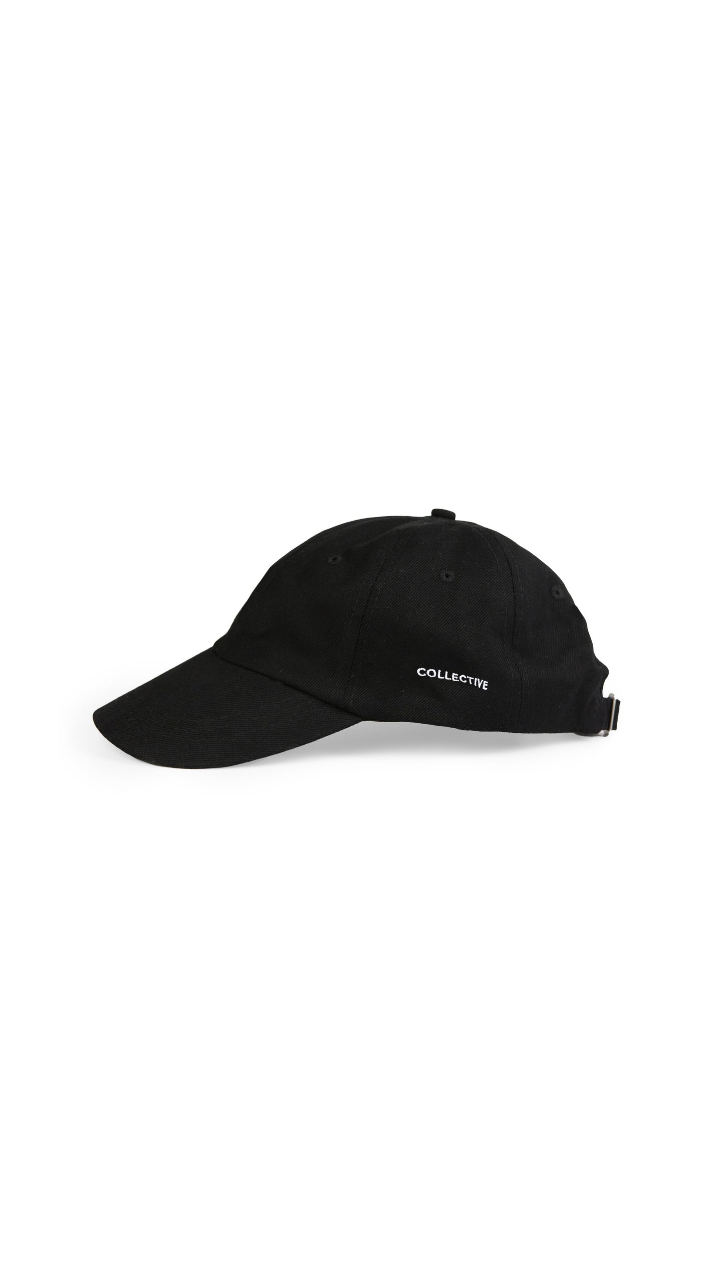 Classic Cap - black / white Side embroidery