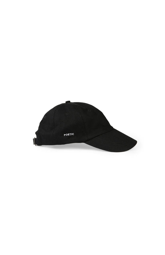 Classic Cap - black / white Side embroidery