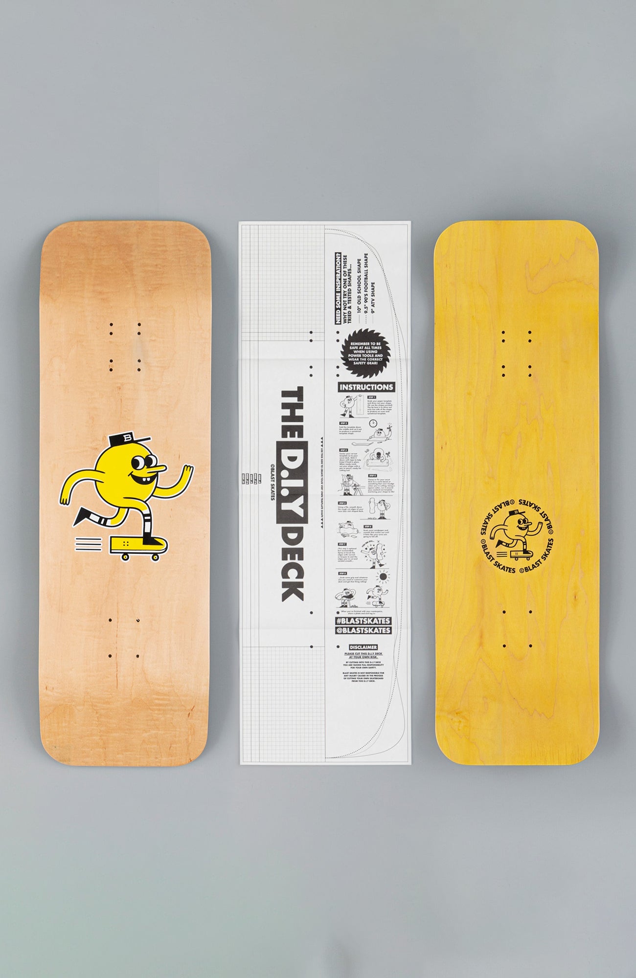 THE D.I.Y DECK by BLAST SKATES