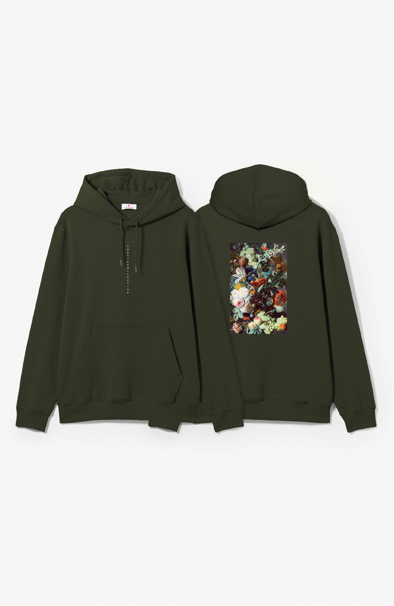 Flower Hoodie - Khaki