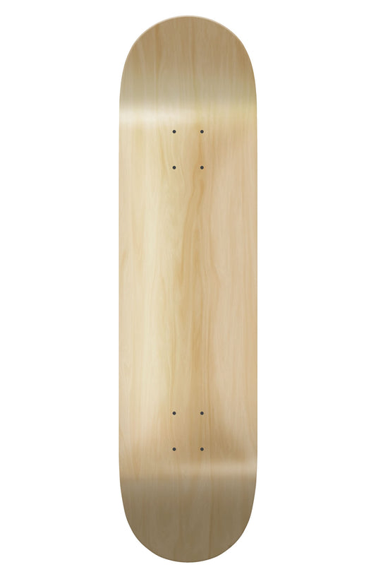 Deep concave blank deck 