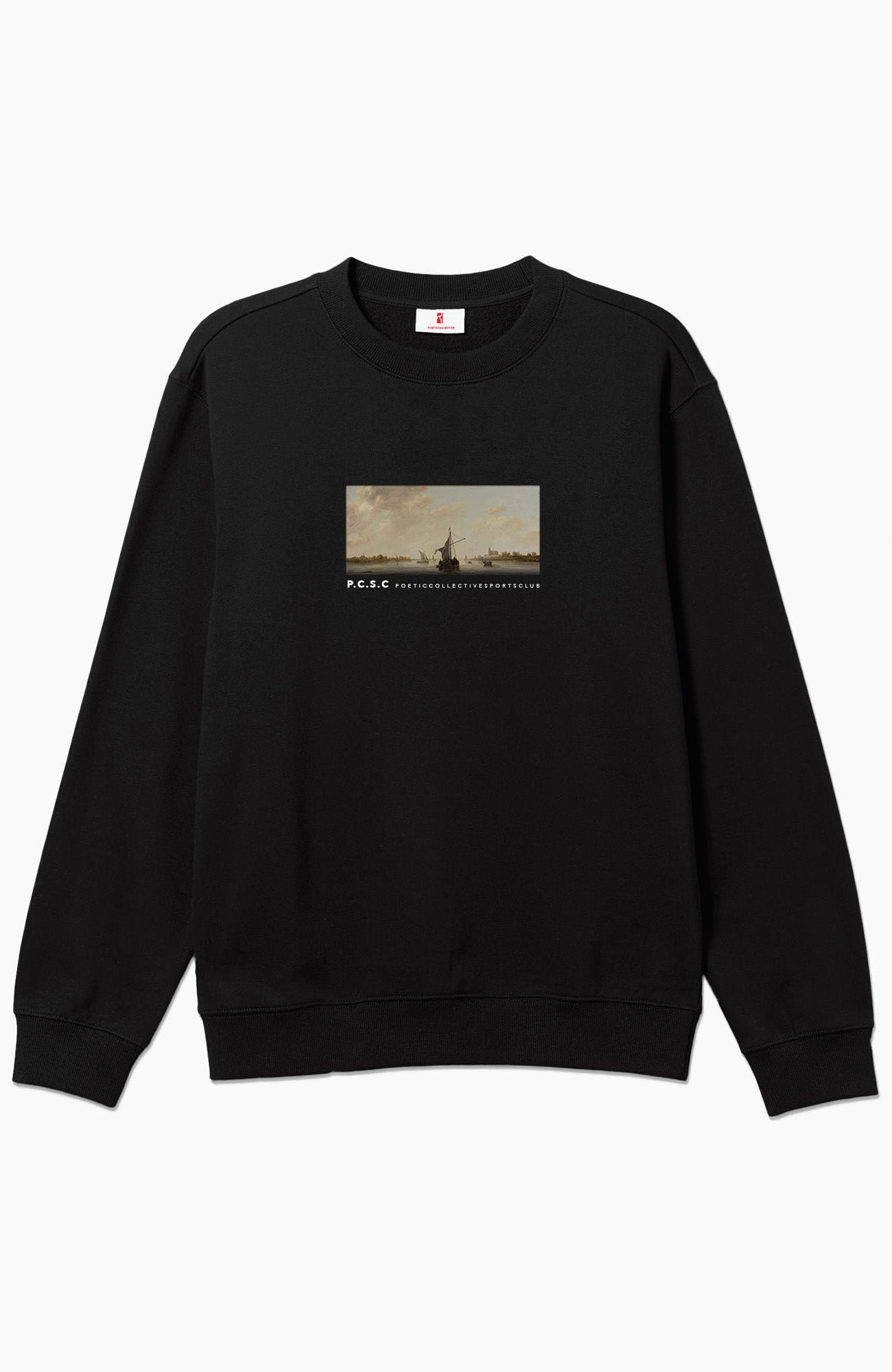 P.C.S.C Crewneck Sweater - Black