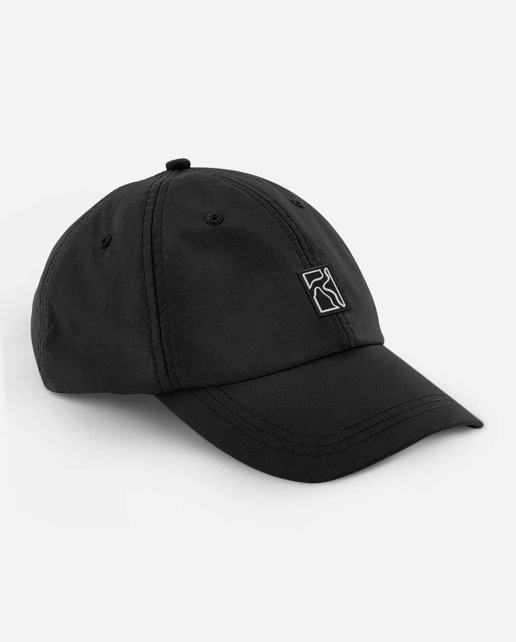 Rubber patch Active cap - Black