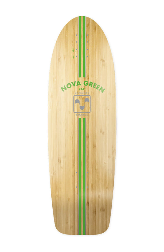 Nova Green - Surfskate Deck 32,5"