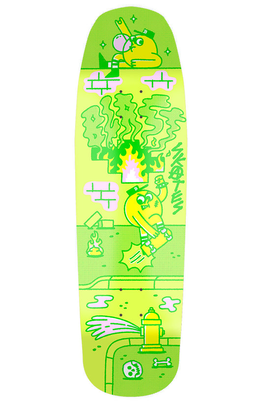 Blast Skates skateboard deck