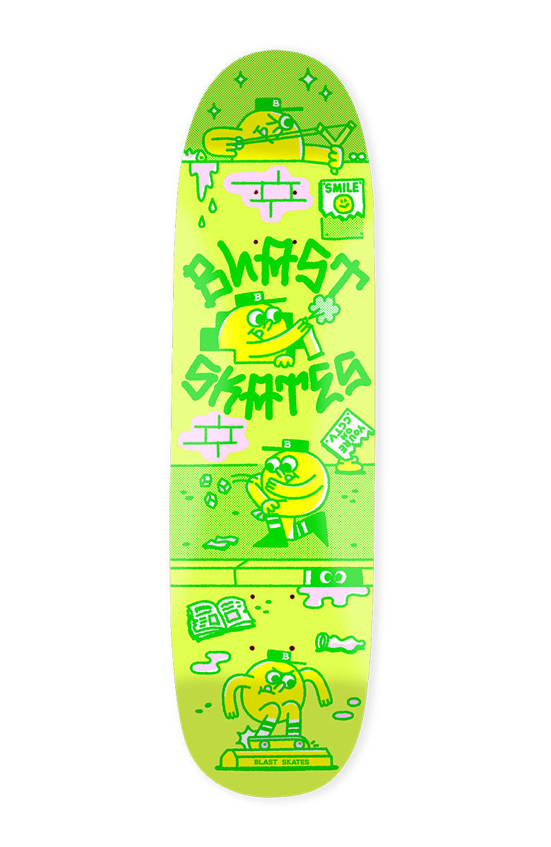 Blast Skates skateboard deck