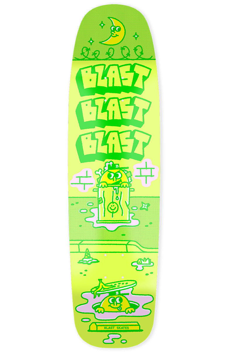 Blast Skates skateboard deck