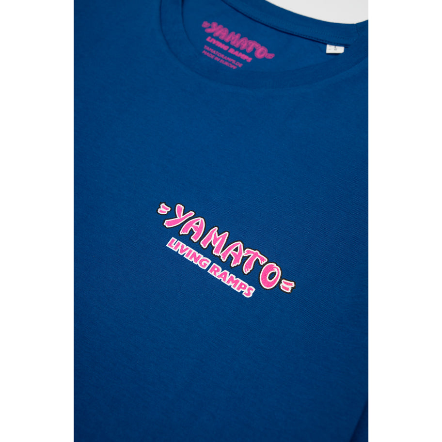 "Natas Ramp" T-Shirt - Ultra Marine Blue