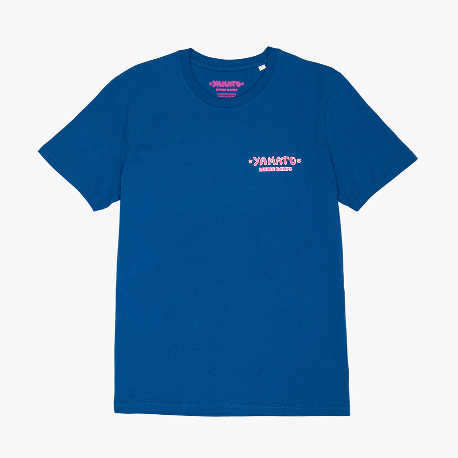 "Natas Ramp" T-Shirt - Ultra Marine Blue